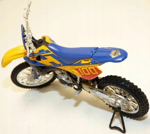 HUSQVARNA CR125 motocykl model 1:18 Welly metalowy HUSQVARNA CR125 motocykl model 1:18 Welly metalowy