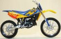 HUSQVARNA CR125 motocykl model 1:18 Welly metalowy