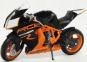 KTM 1190 RC8R motocykl model 1:10 Welly 68066