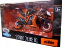 KTM 1190 RC8R motocykl model 1:10 Welly 68066