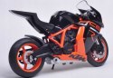 KTM 1190 RC8R motocykl model 1:10 Welly 68066