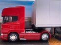 SCANIA V8 R730 z naczepą TIR model WELLY 1:32