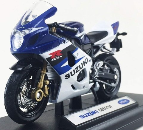 SUZUKI GSX-R 750 model motocykl 1:18 Welly SUZUKI GSX-R 750 model motocykl 1:18 Welly