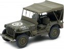 WILLYS Jeep II Wojna 1941 US Army 1:18 model WELLY