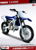 YAMAHA YZ 450F do składania 1:12 Maisto 39195