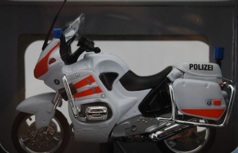 BMW R1100 RT Policja Polizei 1:18 Welly metalowy BMW R1100 RT Policja Polizei 1:18 Welly metalowy