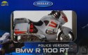 BMW R1100 RT Policja Polizei 1:18 Welly metalowy