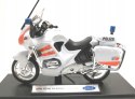 BMW R1100 RT Policja Polizei 1:18 Welly metalowy