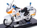 BMW R1100 RT Policja Polizei 1:18 Welly metalowy