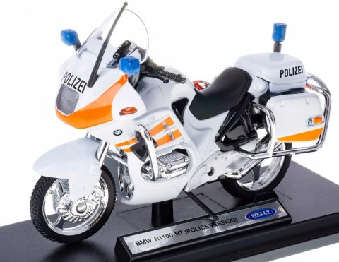 BMW R1100 RT Policja Polizei 1:18 Welly metalowy BMW R1100 RT Policja Polizei 1:18 Welly metalowy