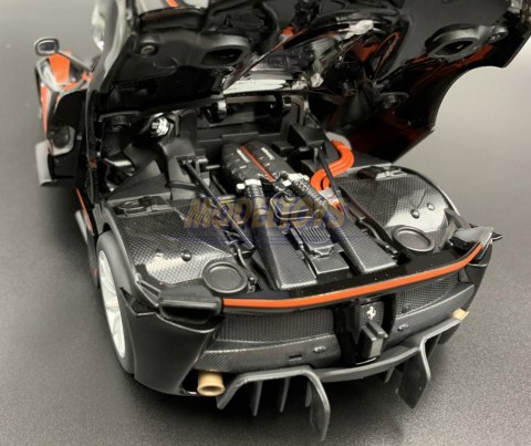 FERRARI FXX K black duży model 1:18 Bburago 16010 FERRARI FXX K black duży model 1:18 Bburago 16010