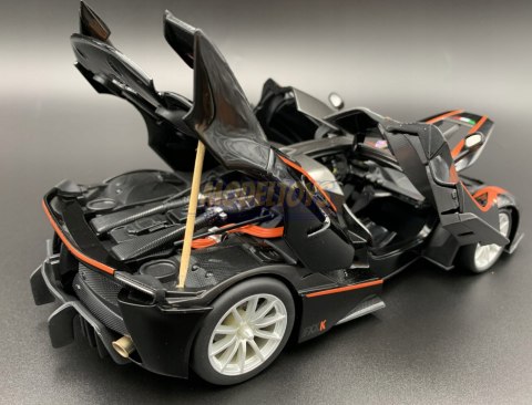 FERRARI FXX K black duży model 1:18 Bburago 16010 FERRARI FXX K black duży model 1:18 Bburago 16010