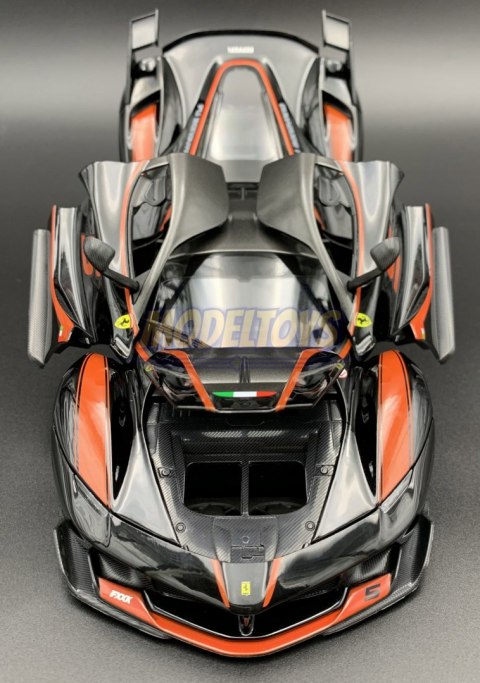 FERRARI FXX K black duży model 1:18 Bburago 16010 FERRARI FXX K black duży model 1:18 Bburago 16010