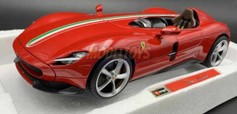 FERRARI Monza SP1 red signature 1:18 Bburago 16909 FERRARI Monza SP1 red signature 1:18 Bburago 16909