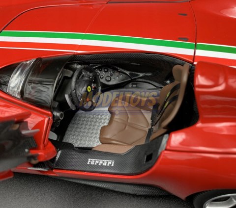 FERRARI Monza SP1 red signature 1:18 Bburago 16909 FERRARI Monza SP1 red signature 1:18 Bburago 16909