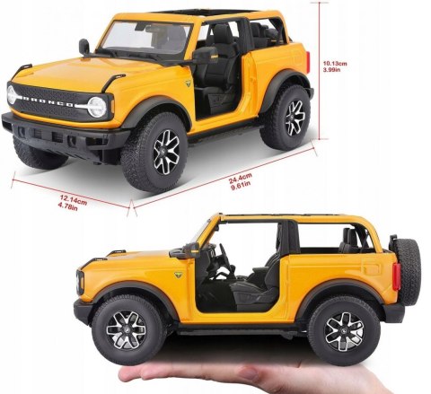 FORD Bronco BADLANDS 2021 1:18 model Maisto 31457 FORD Bronco BADLANDS 2021 1:18 model Maisto 31457