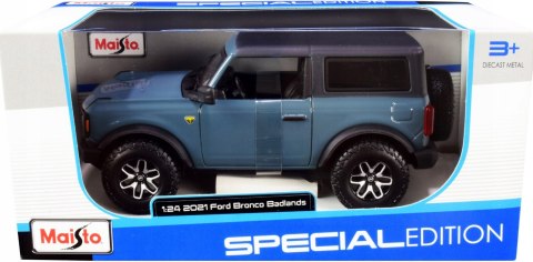Ford BRONCO BADLANDS 2021 1:24 Maisto 31530