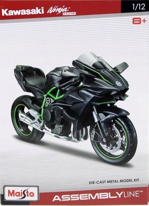 KAWASAKI Ninja H2R do składania 1:12 Maisto 39198