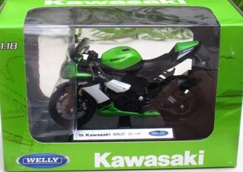 KAWASAKI Ninja ZX-10R 2009 model 1:18 Welly KAWASAKI Ninja ZX-10R 2009 model 1:18 Welly
