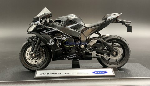 KAWASAKI Ninja ZX-10RR 2017 model 1:18 Welly KAWASAKI Ninja ZX-10RR 2017 model 1:18 Welly