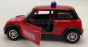 MINI COOPER 1300 straż 1:34 Welly 49766F