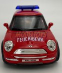 MINI COOPER 1300 straż 1:34 Welly 49766F