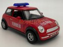 MINI COOPER 1300 straż 1:34 Welly 49766F