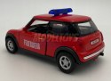 MINI COOPER 1300 straż 1:34 Welly 49766F