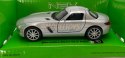 Mercedes-Benz SLS AMG srebrny 1:34 Welly 43627F