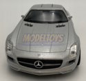 Mercedes-Benz SLS AMG srebrny 1:34 Welly 43627F