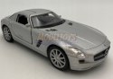 Mercedes-Benz SLS AMG srebrny 1:34 Welly 43627F