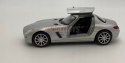 Mercedes-Benz SLS AMG srebrny 1:34 Welly 43627F