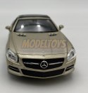 Mercedes-Benz Sl 500 2012 złoty 1:34 Welly 43622C