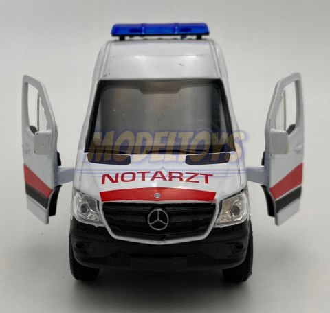 Mercedes-Benz Sprinter Panel Van 1:34 Welly 43730F Mercedes-Benz Sprinter Panel Van 1:34 Welly 43730F