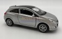 Opel Corsa OPC srebrny 1:34 Welly 42363F