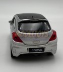 Opel Corsa OPC srebrny 1:34 Welly 42363F