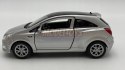 Opel Corsa OPC srebrny 1:34 Welly 42363F