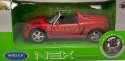 Opel Speedster 2001 czerwony 1:34 Welly 42332F