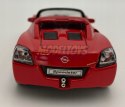 Opel Speedster 2001 czerwony 1:34 Welly 42332F