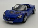 Opel Speedster 2001 niebieski 1:34 Welly 42332F