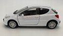 Peugeot 207 biały 1:34 Welly 42370F