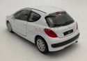 Peugeot 207 biały 1:34 Welly 42370F