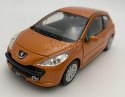 Peugeot 207 pomarańcz 1:34 Welly 42370F