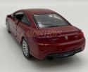 Peugeot 407 Coupe czerwony 1:34 Welly 42368F