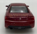 Peugeot 407 Coupe czerwony 1:34 Welly 42368F