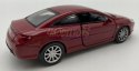 Peugeot 407 Coupe czerwony 1:34 Welly 42368F