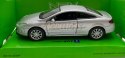 Peugeot 407 Coupe srebrny 1:34 Welly 42368F