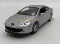 Peugeot 407 Coupe srebrny 1:34 Welly 42368F