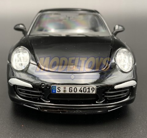 Porsche 911 Carrera S 1:24 czarny Bburago 21065 Porsche 911 Carrera S 1:24 czarny Bburago 21065