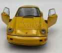 Porsche 911 Turbo żółte 1:34 Welly 43661F